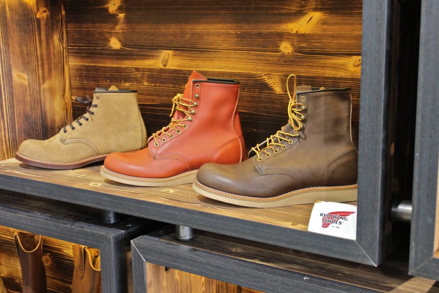 Red Wing Shoes Boots Photo